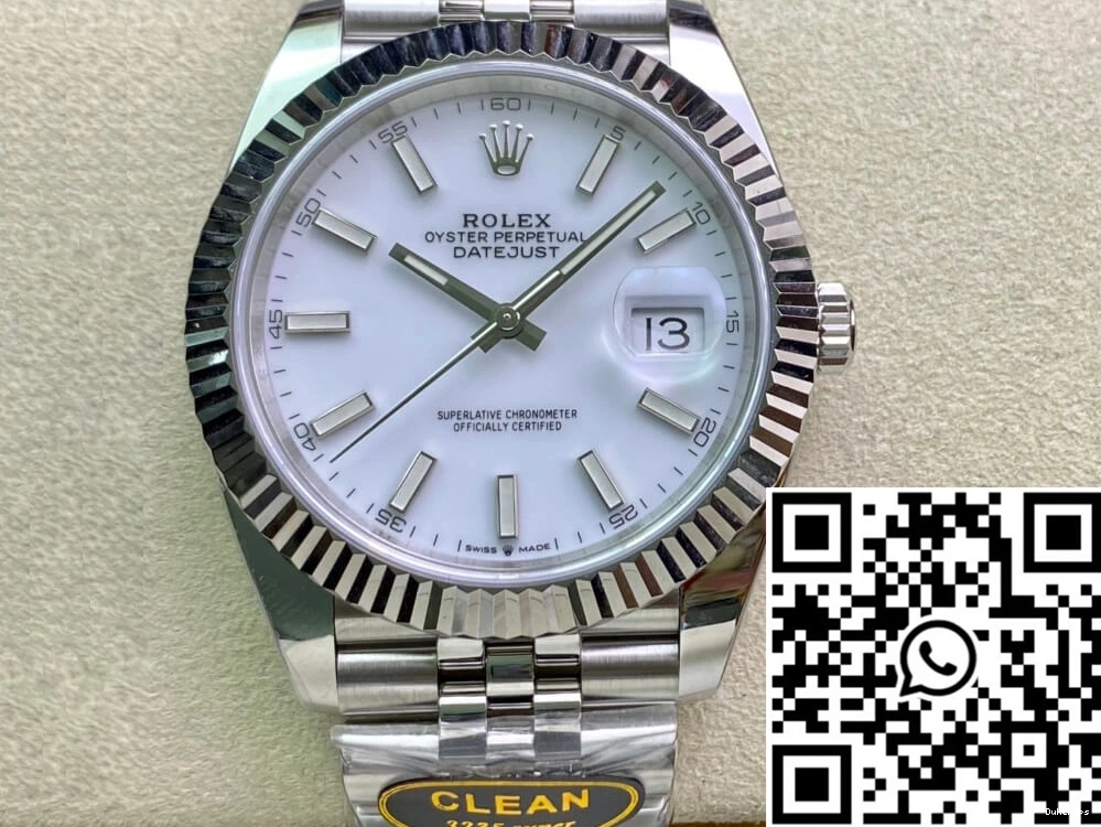 Factory Datejust Steel Stainless Rolex Clean M126334-0010 0912